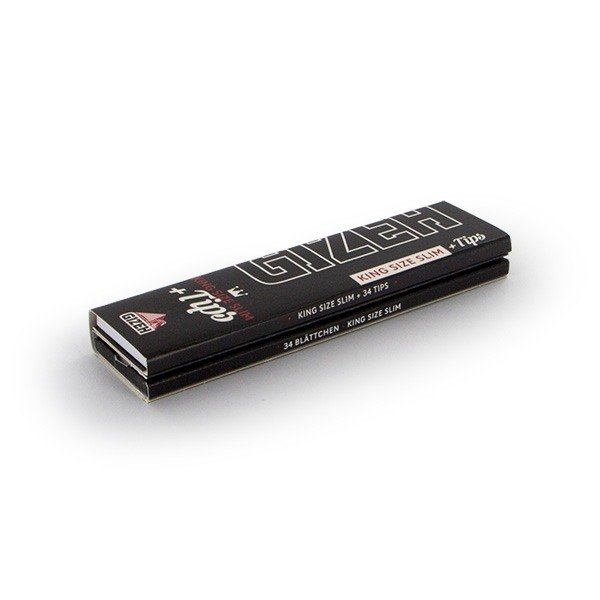 GIZEH Extra Fine King Size Slim + tips
