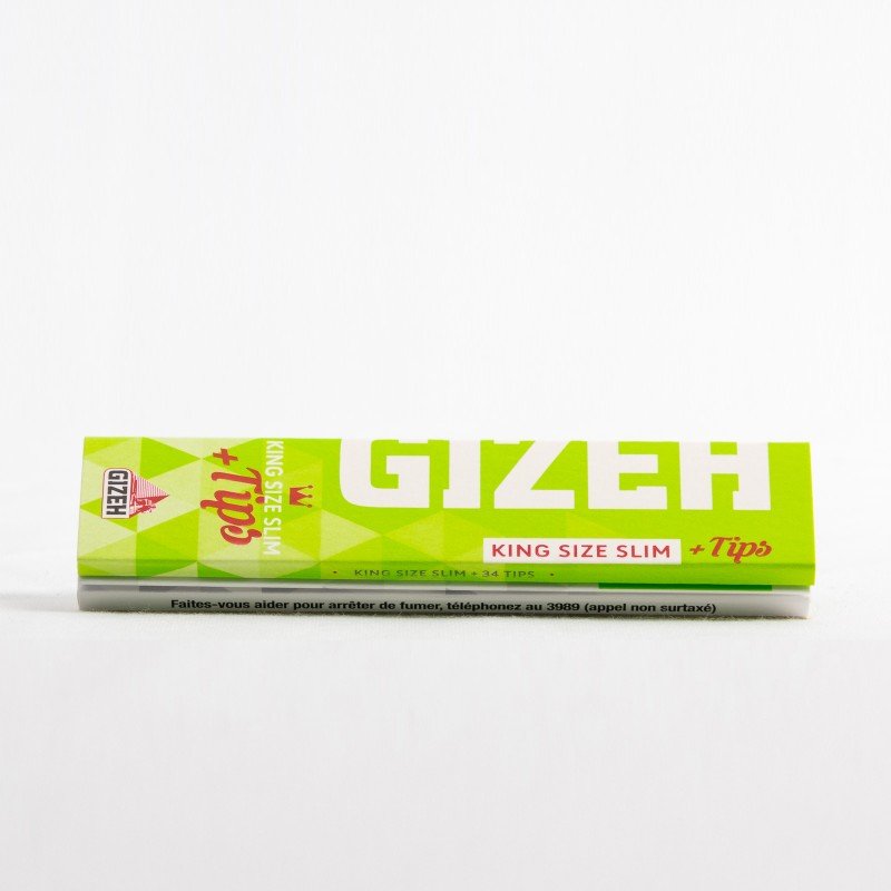 GIZEH Super Fine King Size Slim + tips